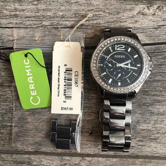 Fossil ceramic watch - Picture 4 of 5